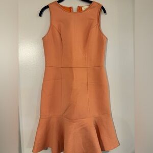 Maeve Elegant Orange Sleeveless Dress